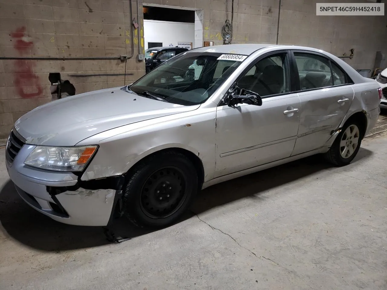 5NPET46C59H452418 2009 Hyundai Sonata Gls