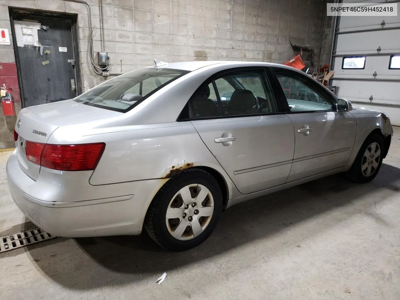 2009 Hyundai Sonata Gls VIN: 5NPET46C59H452418 Lot: 68806954