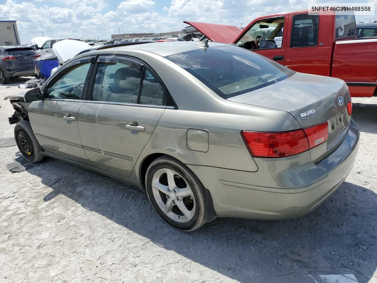 5NPET46C39H488558 2009 Hyundai Sonata Gls