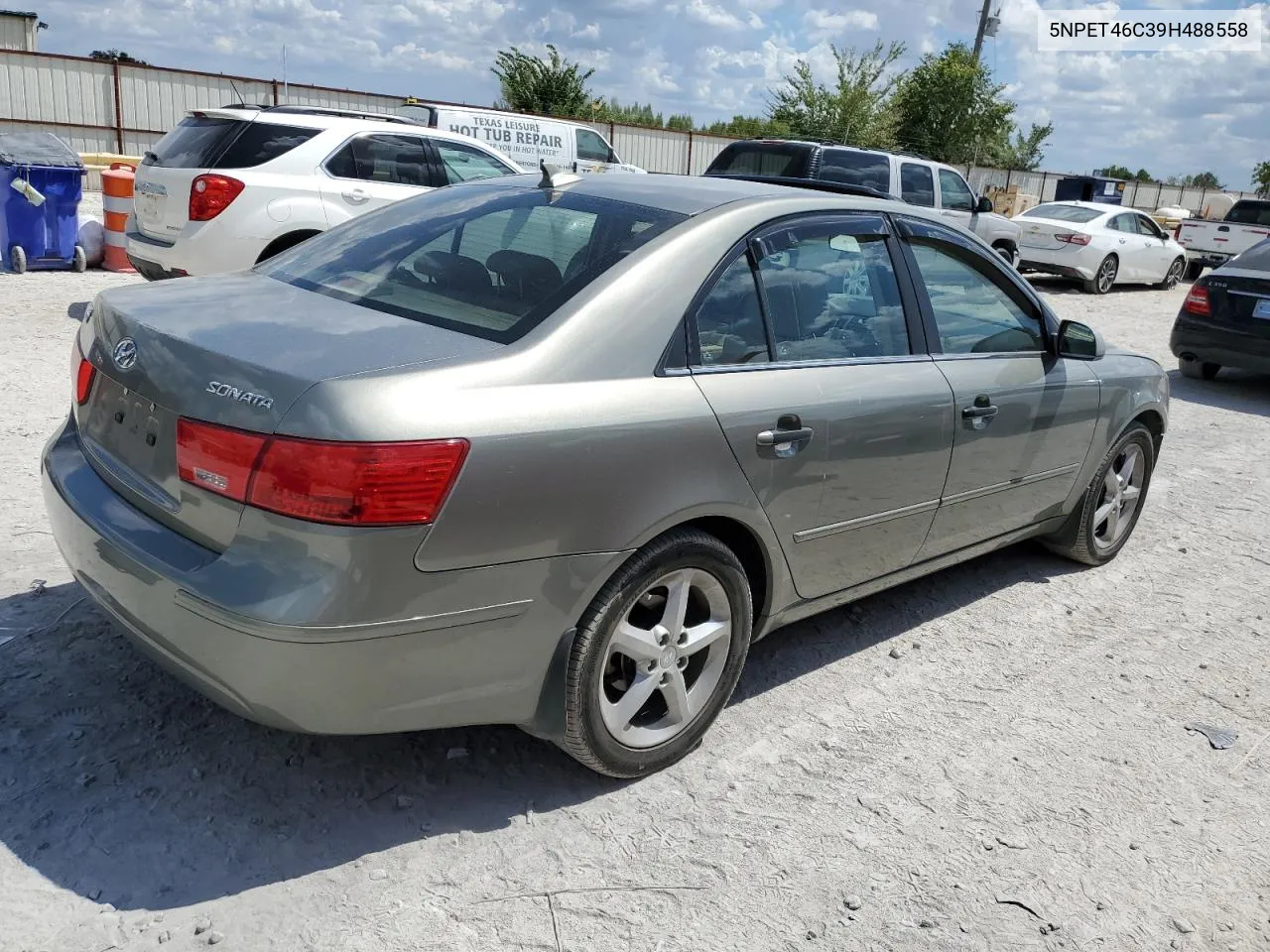 5NPET46C39H488558 2009 Hyundai Sonata Gls