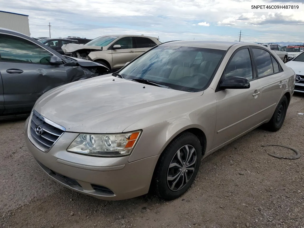 2009 Hyundai Sonata Gls VIN: 5NPET46C09H487819 Lot: 69276544