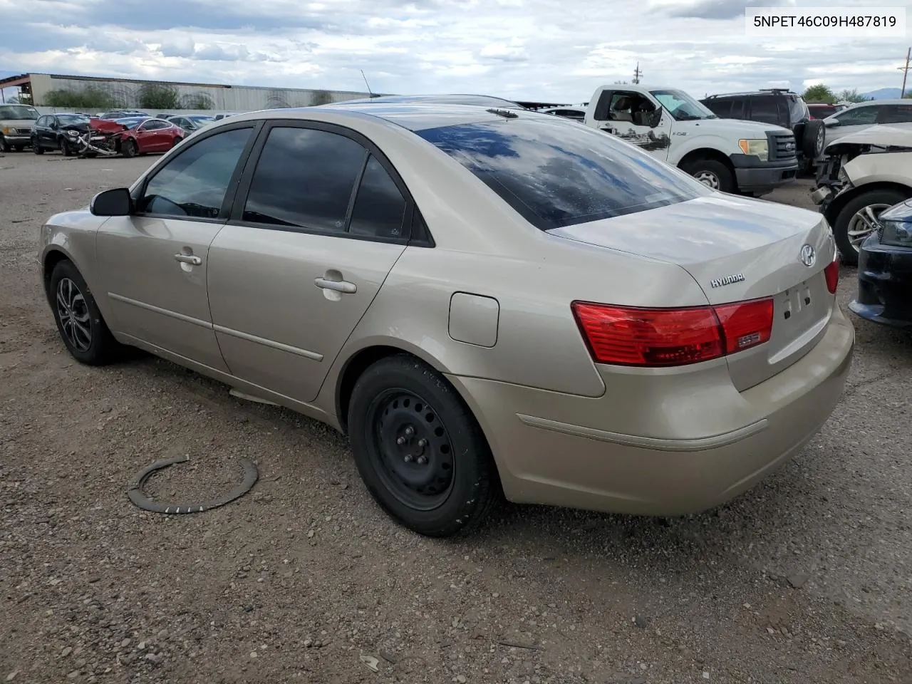 2009 Hyundai Sonata Gls VIN: 5NPET46C09H487819 Lot: 69276544