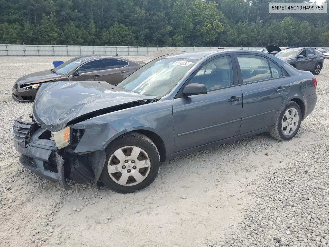 2009 Hyundai Sonata Gls VIN: 5NPET46C19H499753 Lot: 69696234