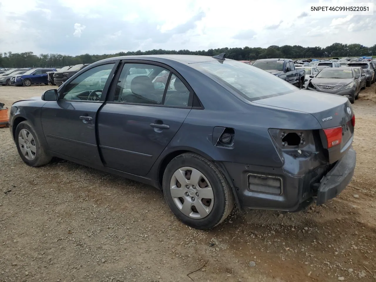 2009 Hyundai Sonata Gls VIN: 5NPET46C99H522051 Lot: 70026114