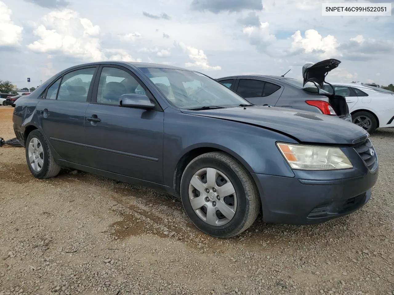 2009 Hyundai Sonata Gls VIN: 5NPET46C99H522051 Lot: 70026114