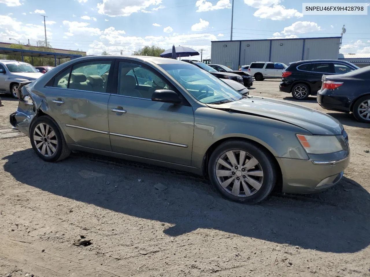 2009 Hyundai Sonata Se VIN: 5NPEU46FX9H428798 Lot: 70052204