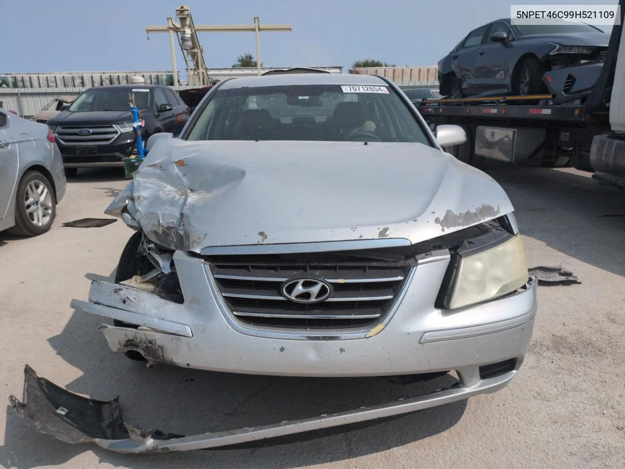 2009 Hyundai Sonata Gls VIN: 5NPET46C99H521109 Lot: 70712654