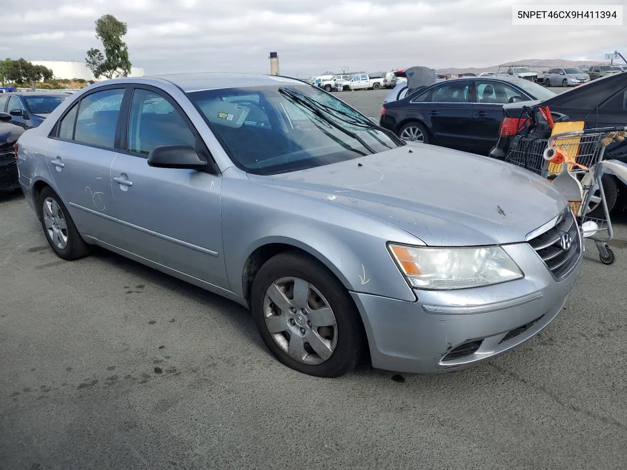 2009 Hyundai Sonata Gls VIN: 5NPET46CX9H411394 Lot: 71011874