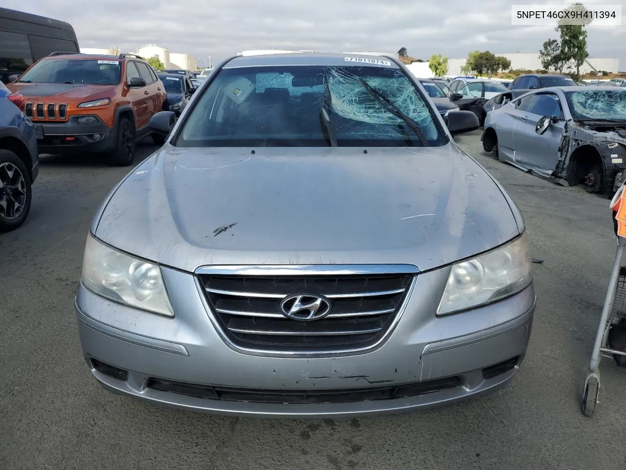 2009 Hyundai Sonata Gls VIN: 5NPET46CX9H411394 Lot: 71011874