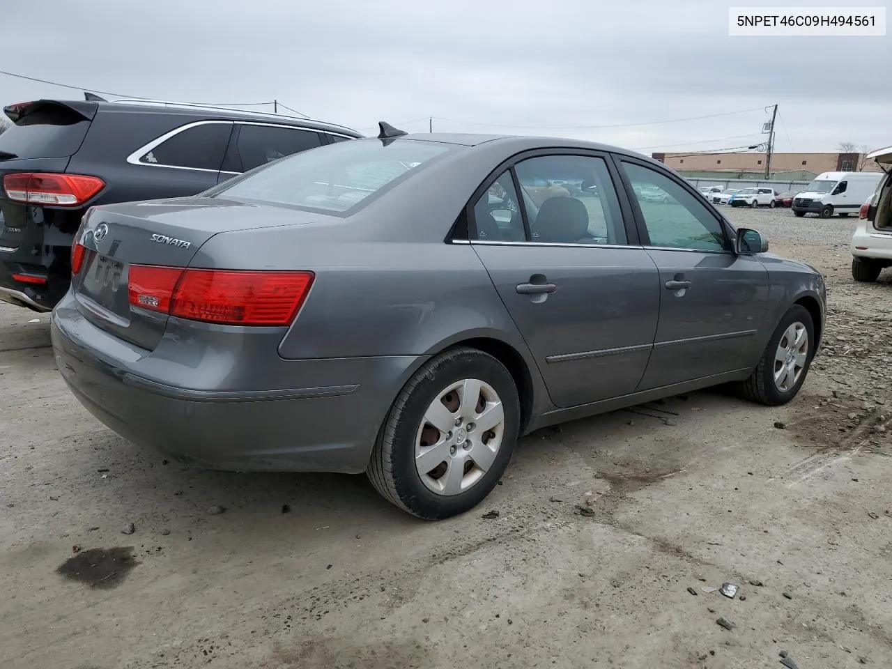 2009 Hyundai Sonata Gls VIN: 5NPET46C09H494561 Lot: 71727304