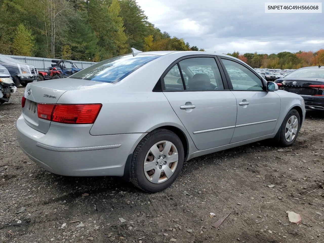 2009 Hyundai Sonata Gls VIN: 5NPET46C49H566068 Lot: 72481503