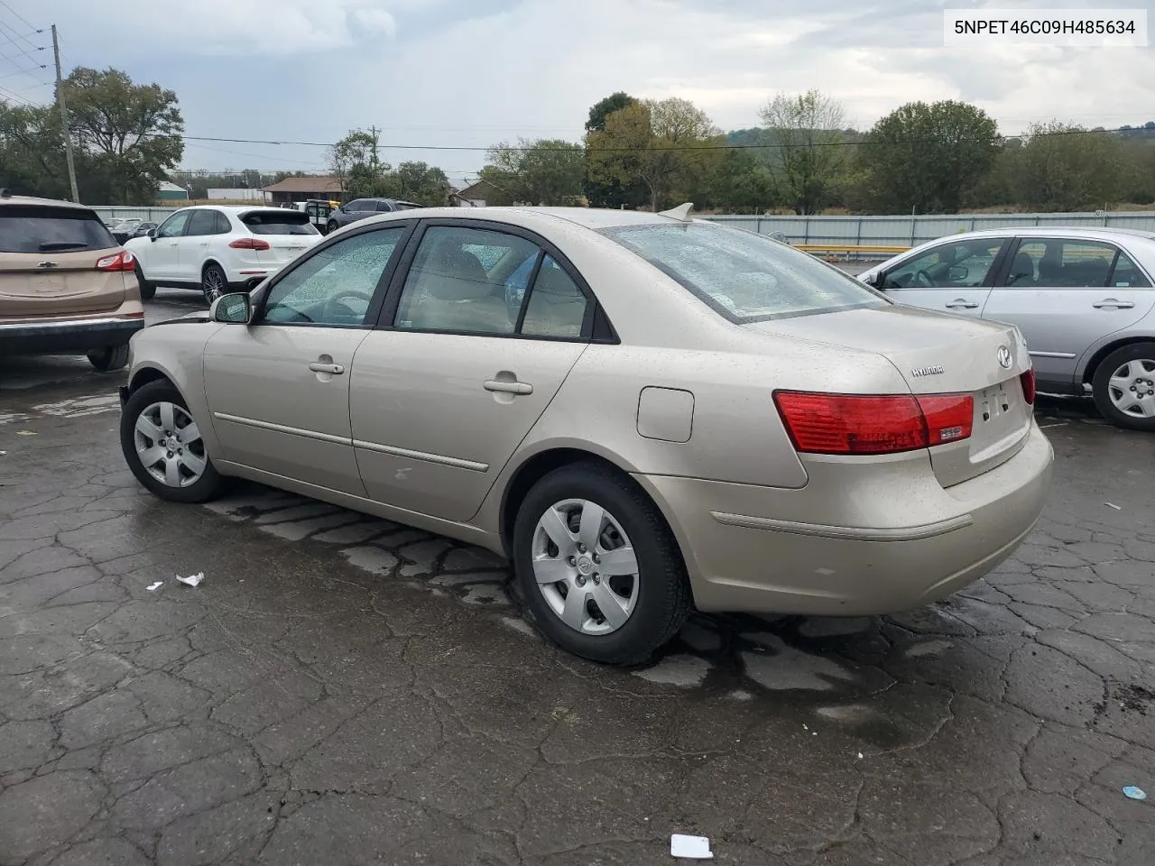 2009 Hyundai Sonata Gls VIN: 5NPET46C09H485634 Lot: 72520364