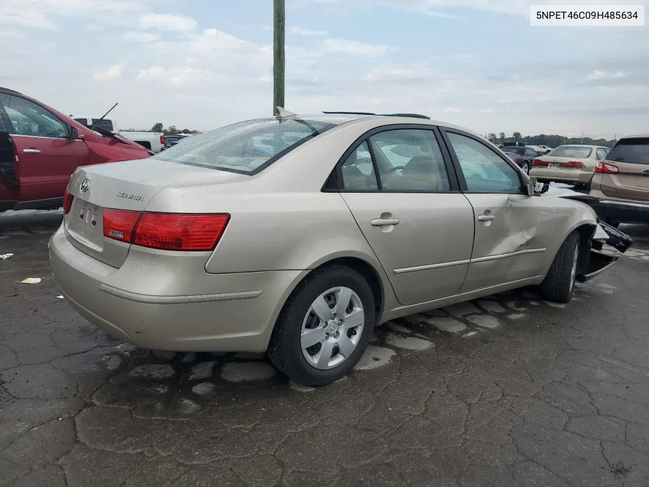 2009 Hyundai Sonata Gls VIN: 5NPET46C09H485634 Lot: 72520364