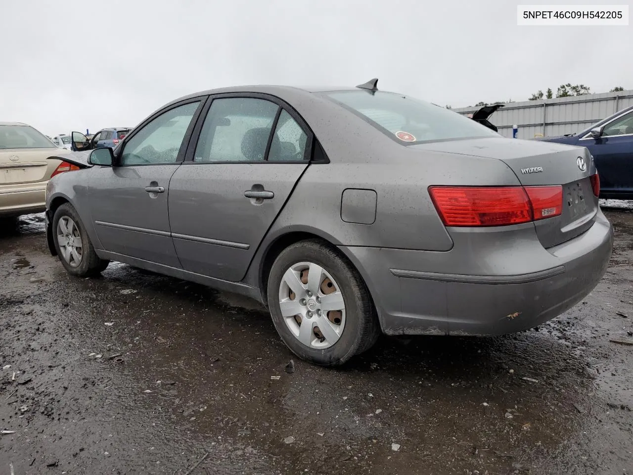 2009 Hyundai Sonata Gls VIN: 5NPET46C09H542205 Lot: 72608814