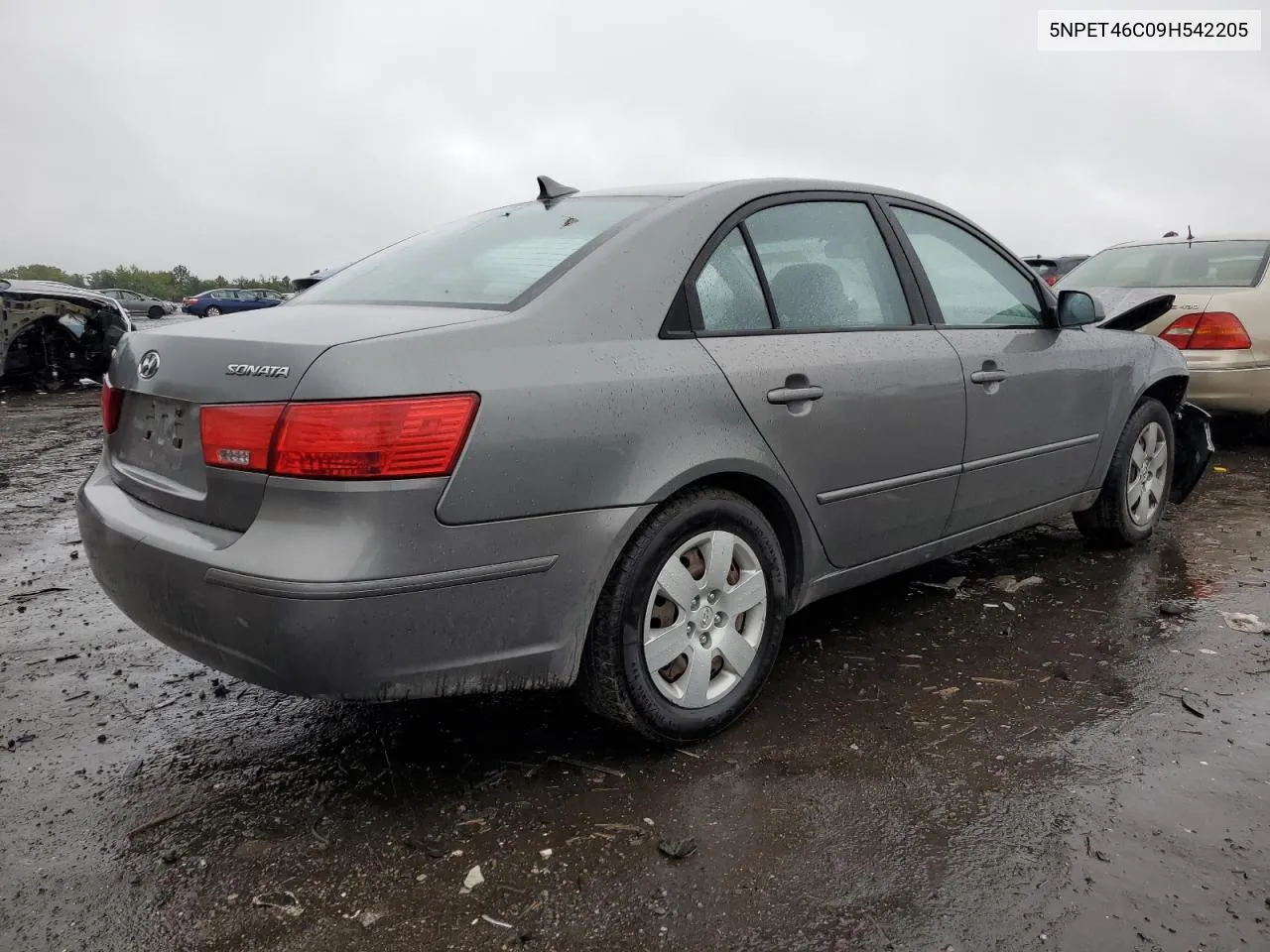 2009 Hyundai Sonata Gls VIN: 5NPET46C09H542205 Lot: 72608814