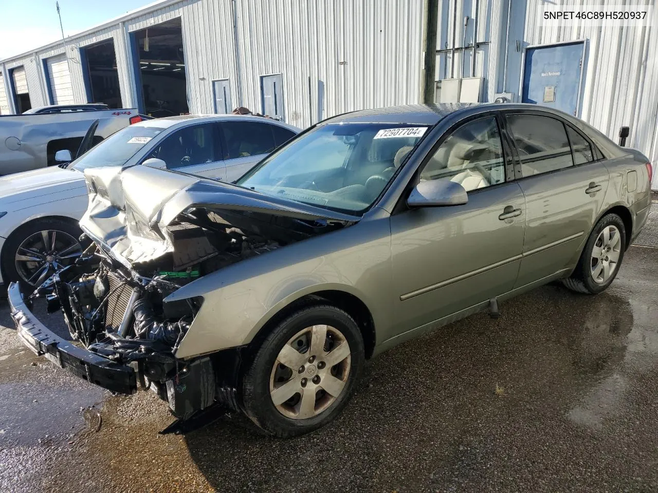 2009 Hyundai Sonata Gls VIN: 5NPET46C89H520937 Lot: 72907704