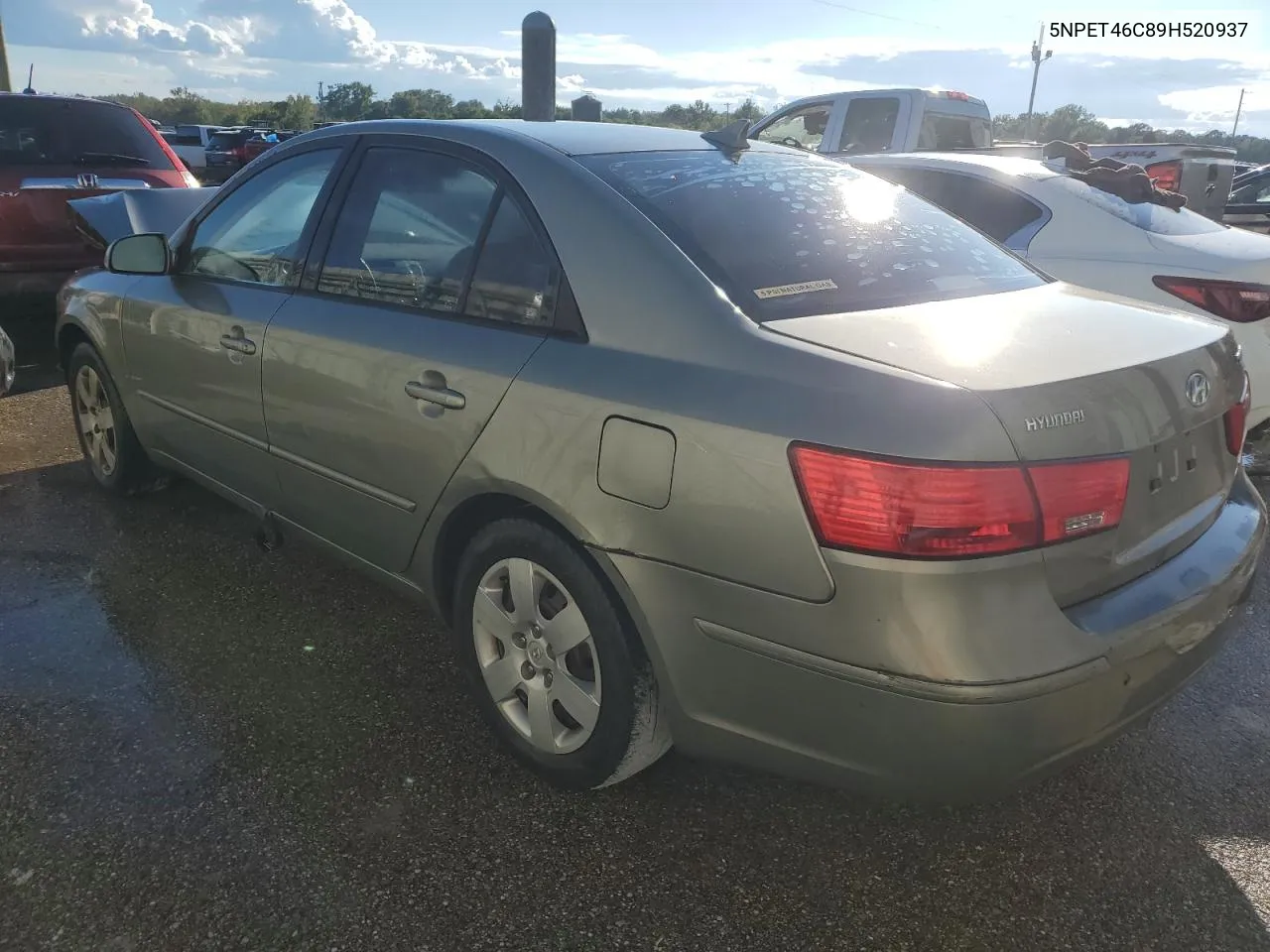 2009 Hyundai Sonata Gls VIN: 5NPET46C89H520937 Lot: 72907704