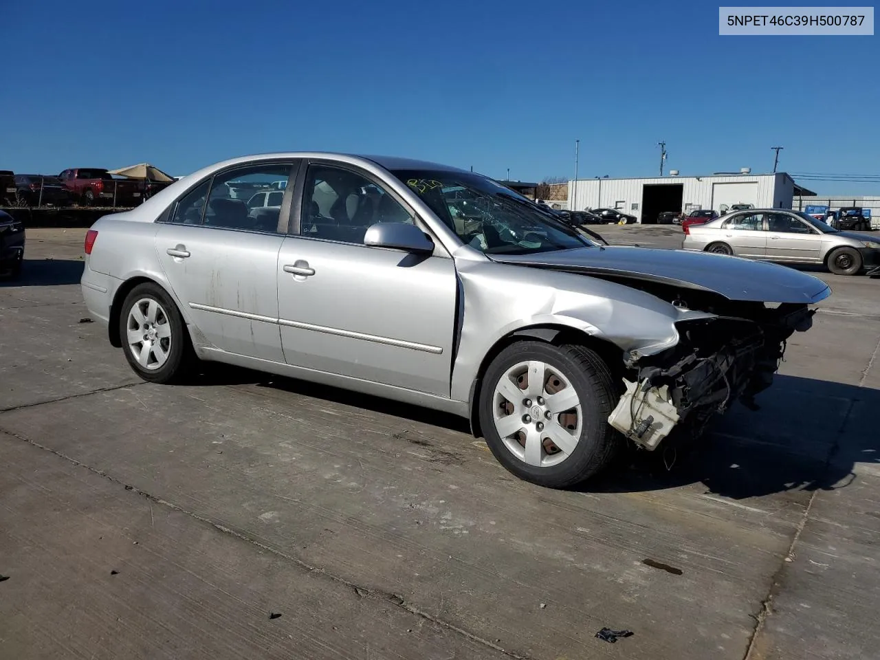 2009 Hyundai Sonata Gls VIN: 5NPET46C39H500787 Lot: 73046604