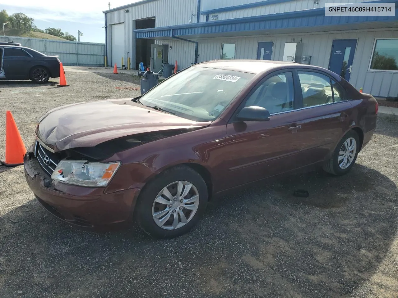 2009 Hyundai Sonata Gls VIN: 5NPET46C09H415714 Lot: 73824744