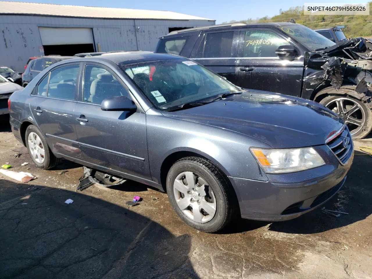 2009 Hyundai Sonata Gls VIN: 5NPET46C79H565626 Lot: 74612454