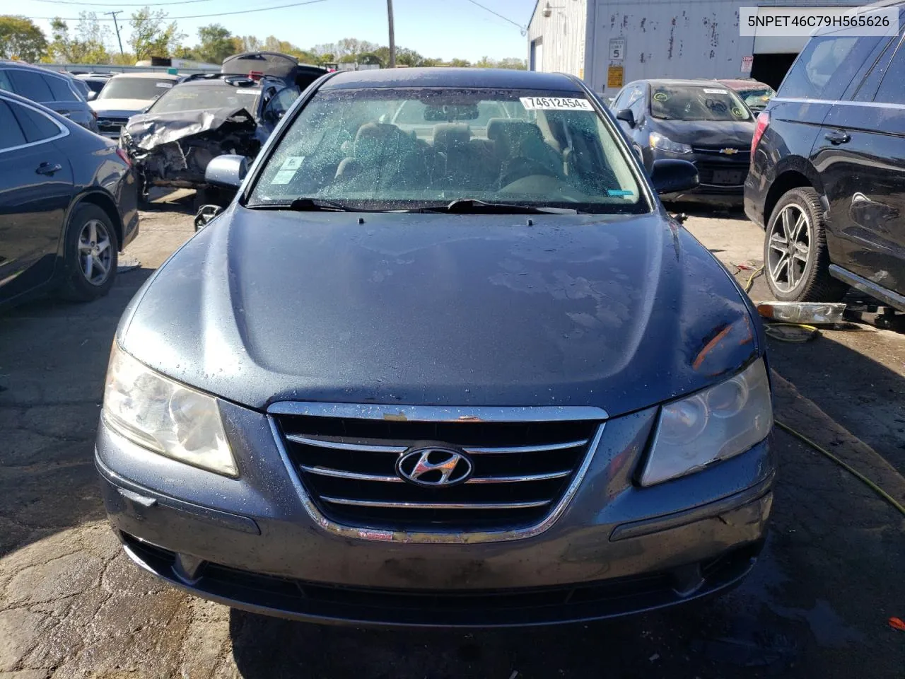 2009 Hyundai Sonata Gls VIN: 5NPET46C79H565626 Lot: 74612454