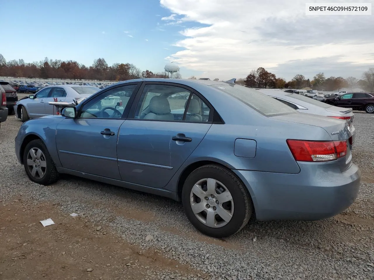 2009 Hyundai Sonata Gls VIN: 5NPET46C09H572109 Lot: 74701584