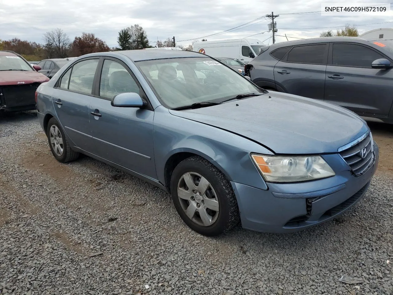 2009 Hyundai Sonata Gls VIN: 5NPET46C09H572109 Lot: 74701584