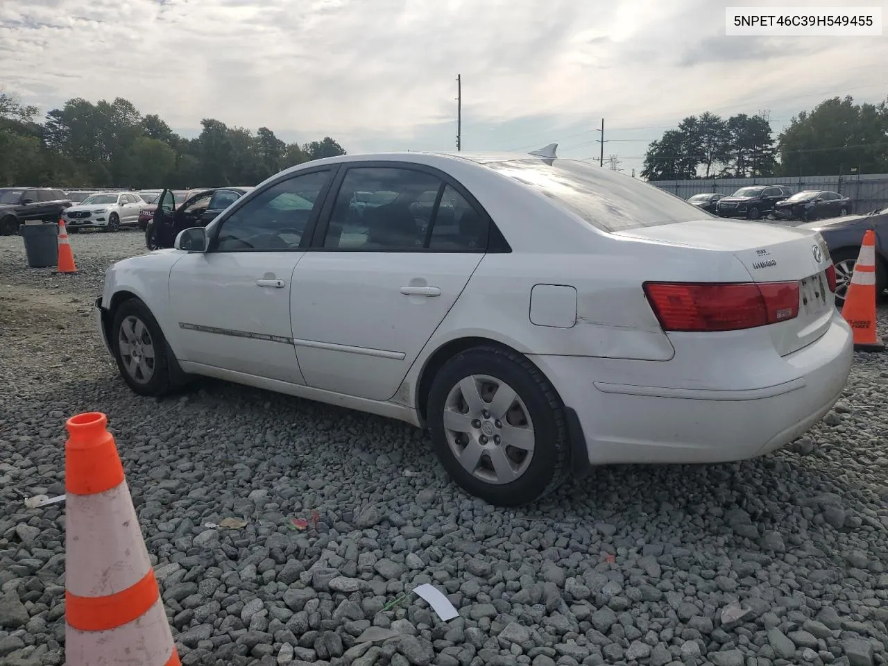 2009 Hyundai Sonata Gls VIN: 5NPET46C39H549455 Lot: 74754644