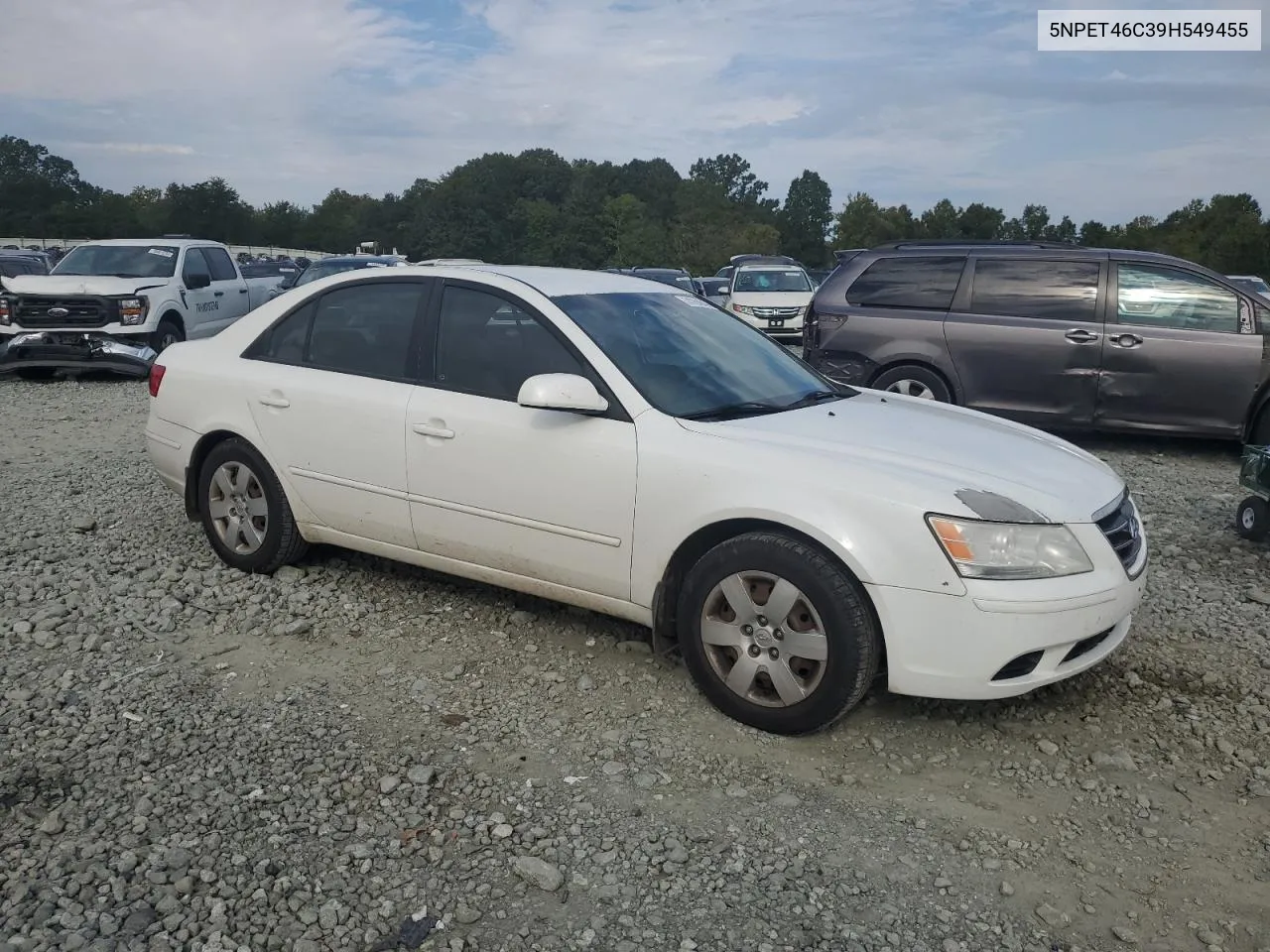 2009 Hyundai Sonata Gls VIN: 5NPET46C39H549455 Lot: 74754644