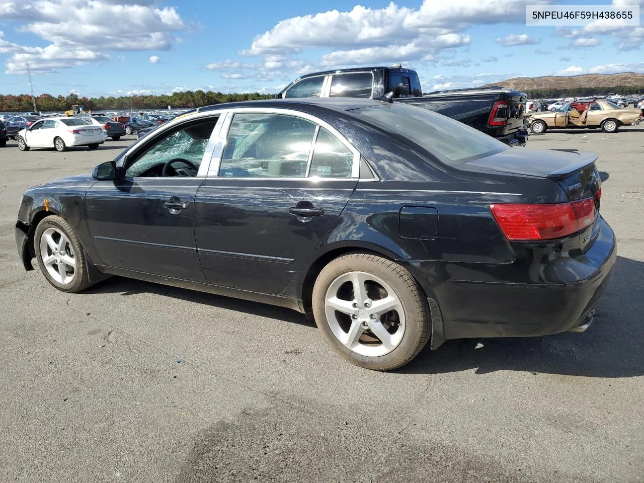 2009 Hyundai Sonata Se VIN: 5NPEU46F59H438655 Lot: 74774014