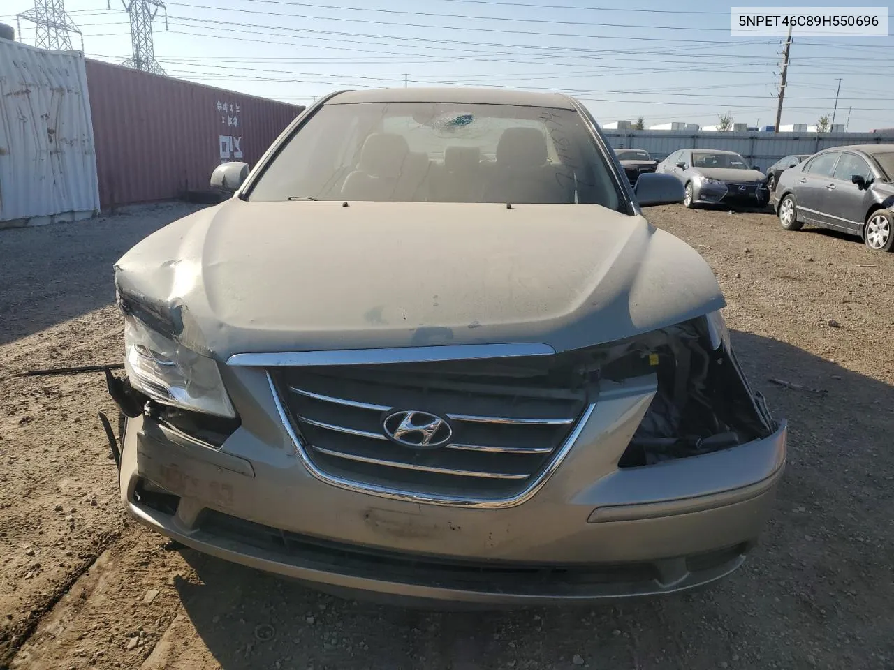 2009 Hyundai Sonata Gls VIN: 5NPET46C89H550696 Lot: 74948974