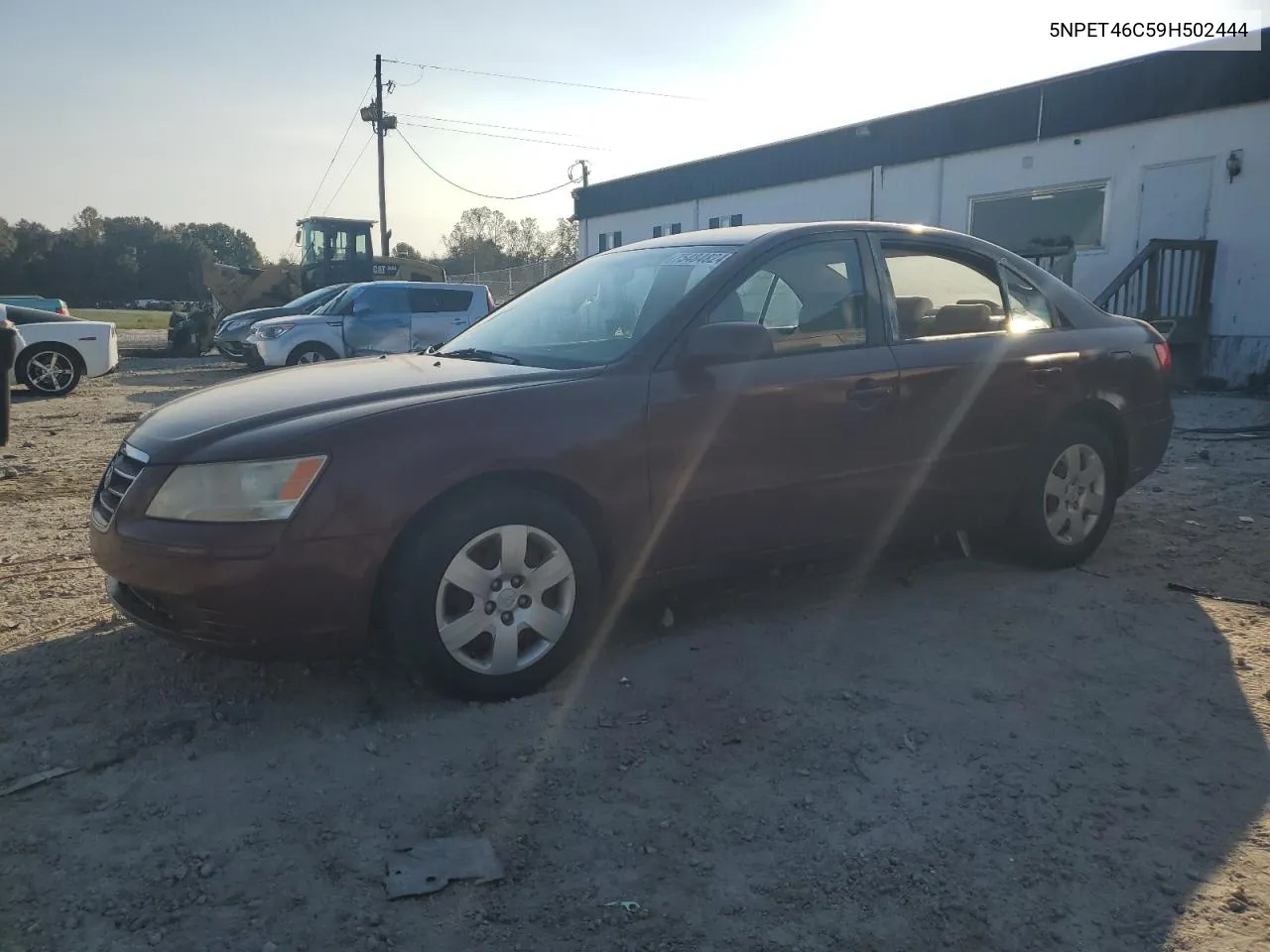 2009 Hyundai Sonata Gls VIN: 5NPET46C59H502444 Lot: 75484824