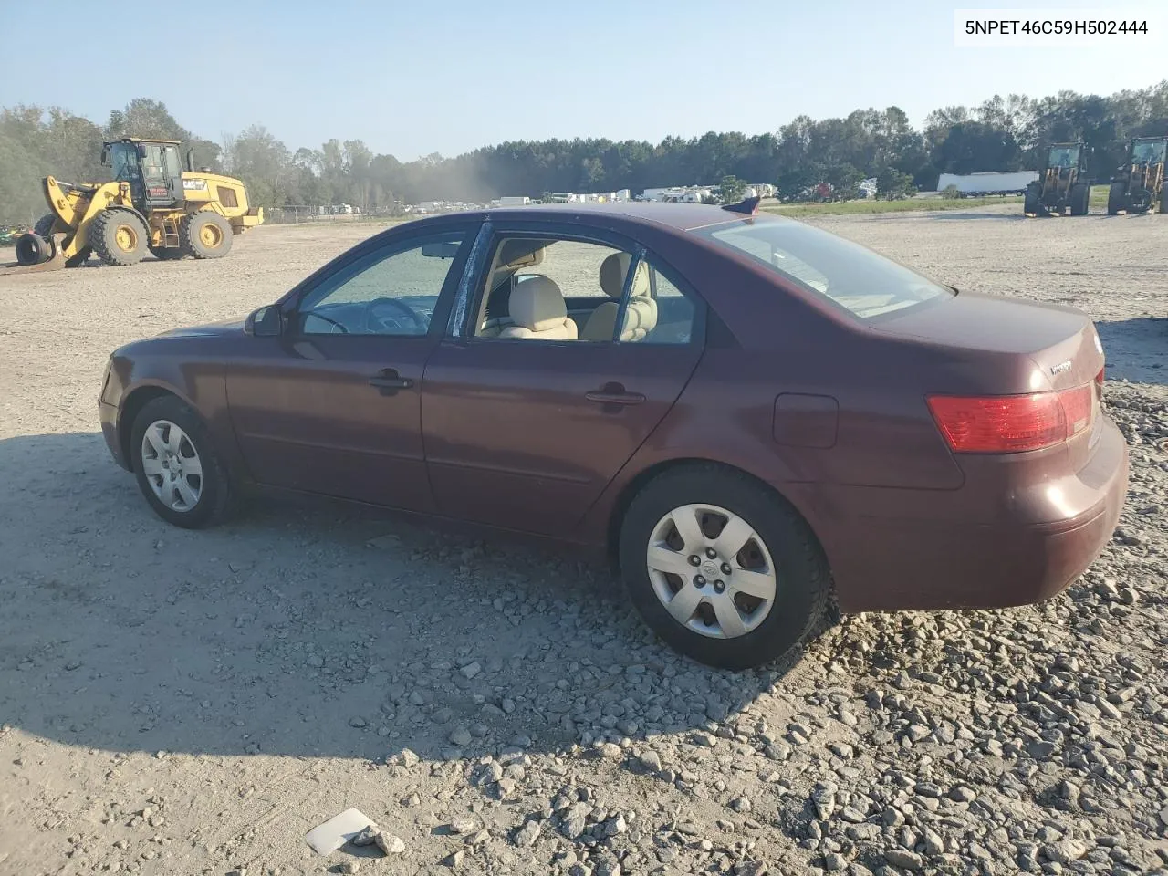 2009 Hyundai Sonata Gls VIN: 5NPET46C59H502444 Lot: 75484824