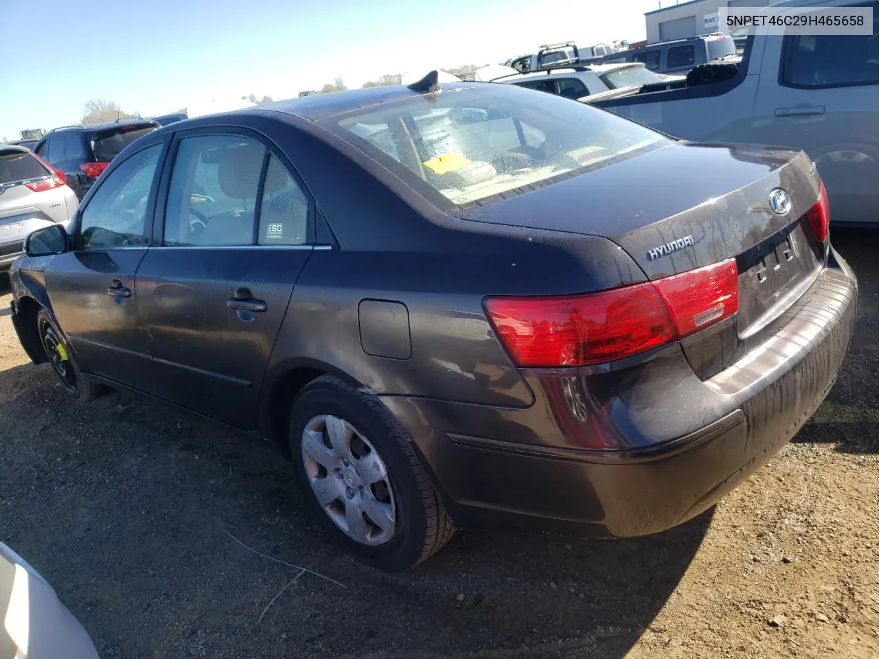 2009 Hyundai Sonata Gls VIN: 5NPET46C29H465658 Lot: 75738314