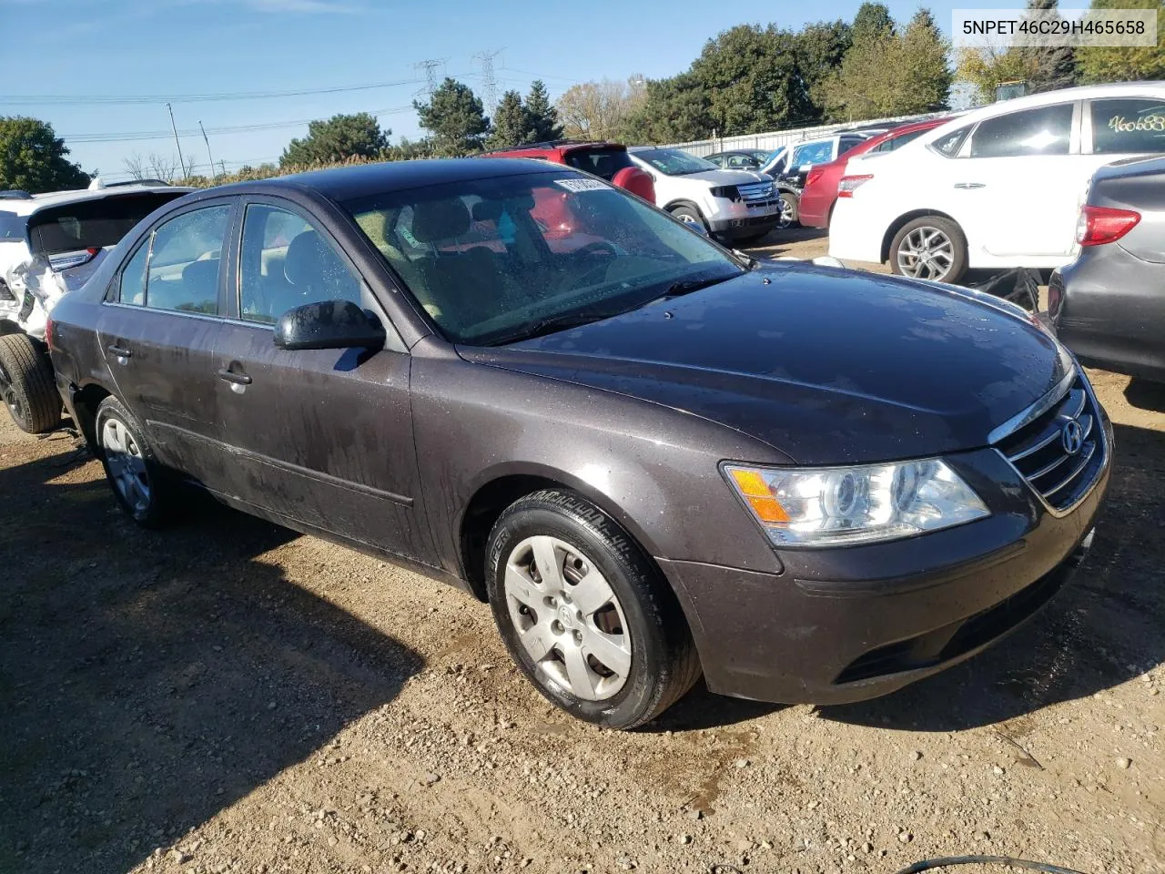 2009 Hyundai Sonata Gls VIN: 5NPET46C29H465658 Lot: 75738314