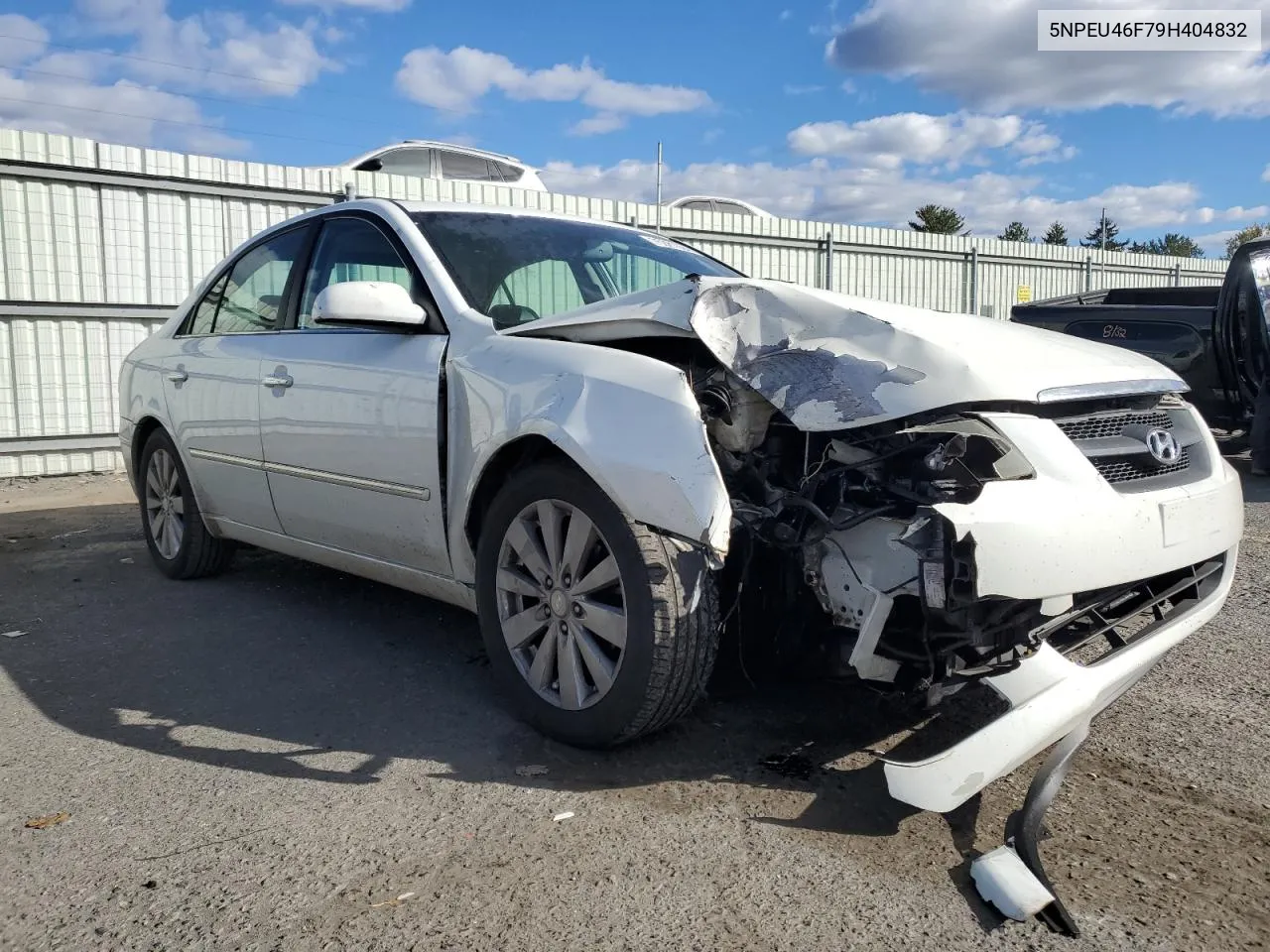 2009 Hyundai Sonata Se VIN: 5NPEU46F79H404832 Lot: 75921094