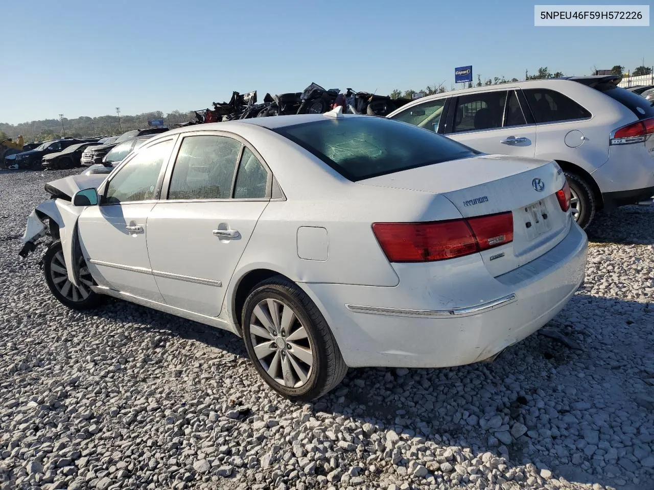 5NPEU46F59H572226 2009 Hyundai Sonata Se