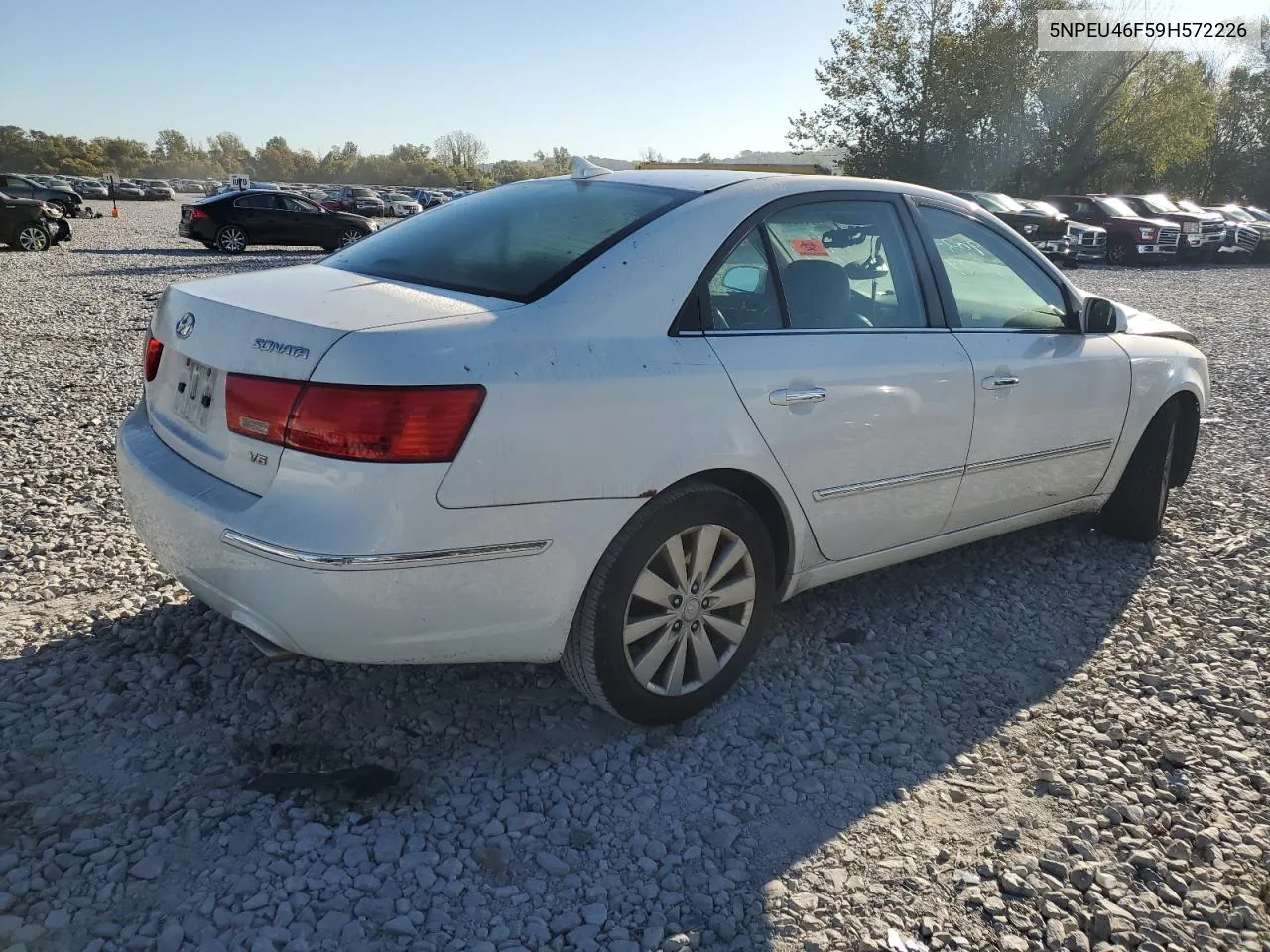 2009 Hyundai Sonata Se VIN: 5NPEU46F59H572226 Lot: 76098304