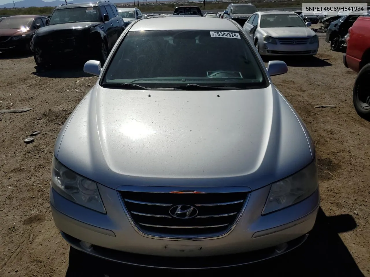 2009 Hyundai Sonata Gls VIN: 5NPET46C89H541934 Lot: 76380324