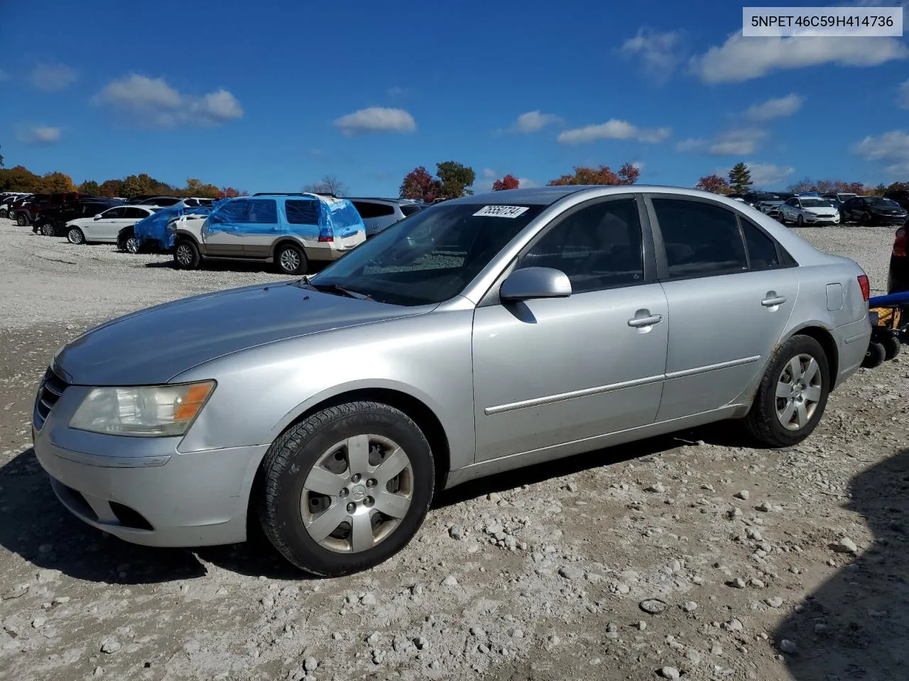 2009 Hyundai Sonata Gls VIN: 5NPET46C59H414736 Lot: 76550734