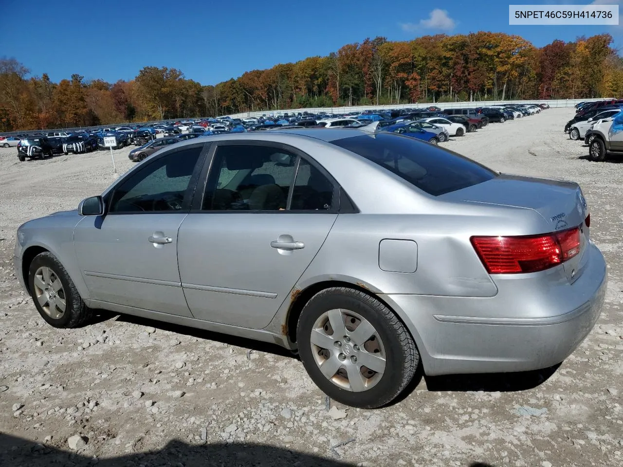 2009 Hyundai Sonata Gls VIN: 5NPET46C59H414736 Lot: 76550734