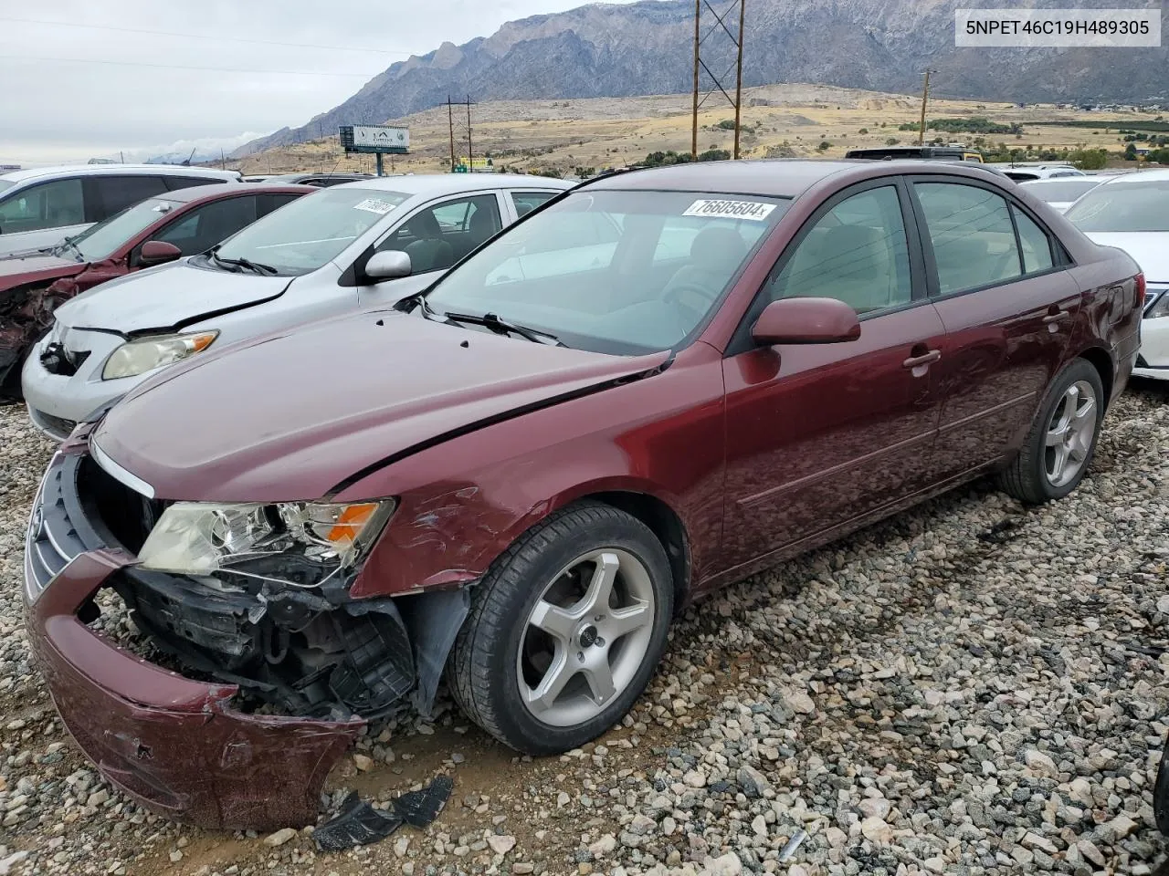 2009 Hyundai Sonata Gls VIN: 5NPET46C19H489305 Lot: 76605604