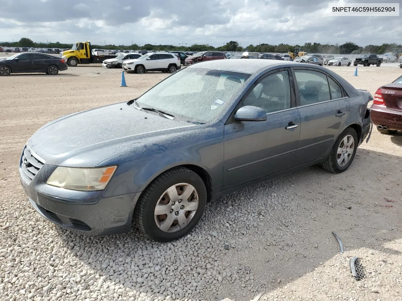 2009 Hyundai Sonata Gls VIN: 5NPET46C59H562904 Lot: 76958464