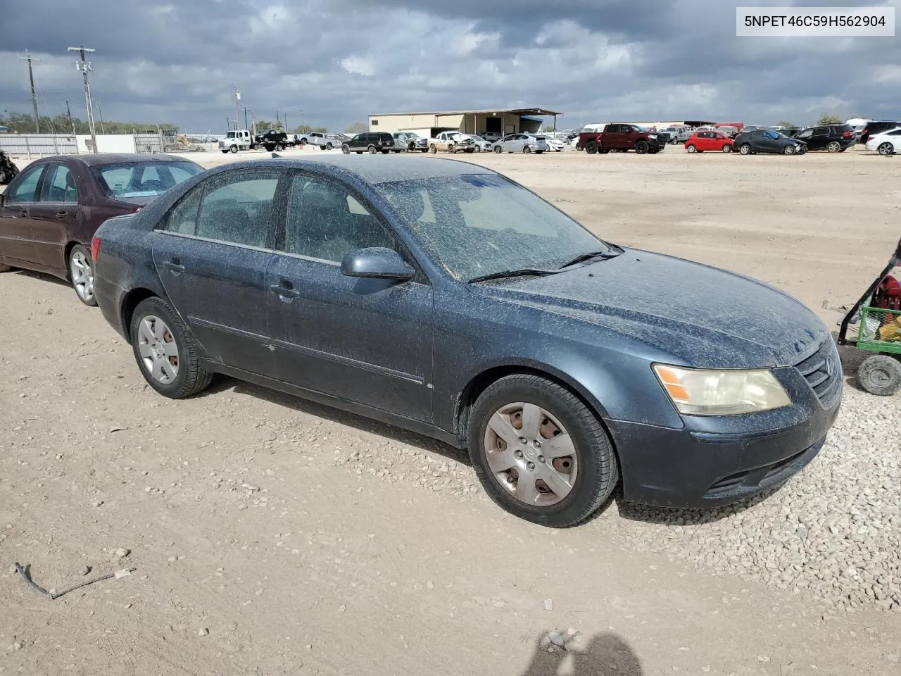 2009 Hyundai Sonata Gls VIN: 5NPET46C59H562904 Lot: 76958464