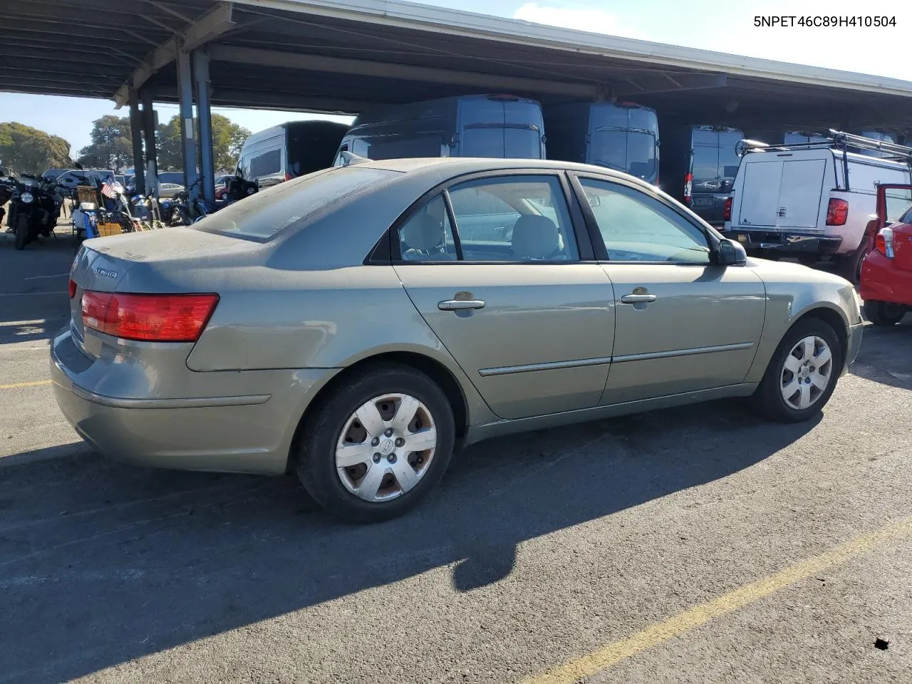 2009 Hyundai Sonata Gls VIN: 5NPET46C89H410504 Lot: 77135504