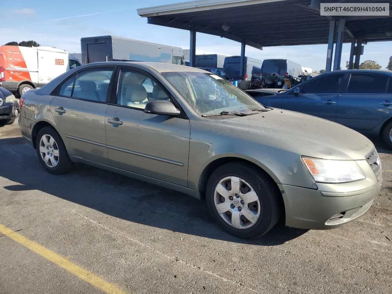 5NPET46C89H410504 2009 Hyundai Sonata Gls