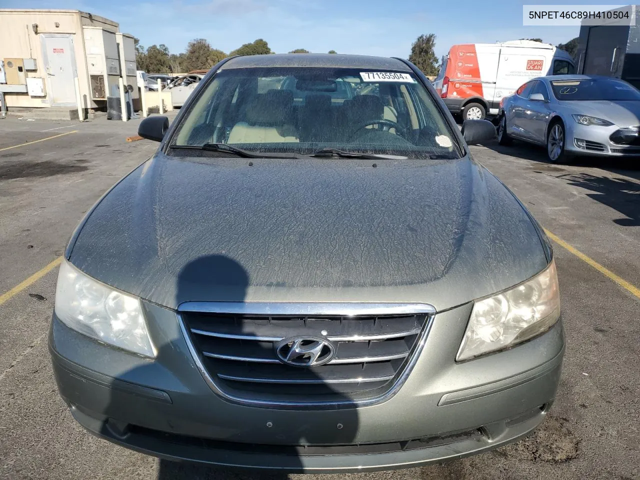 2009 Hyundai Sonata Gls VIN: 5NPET46C89H410504 Lot: 77135504