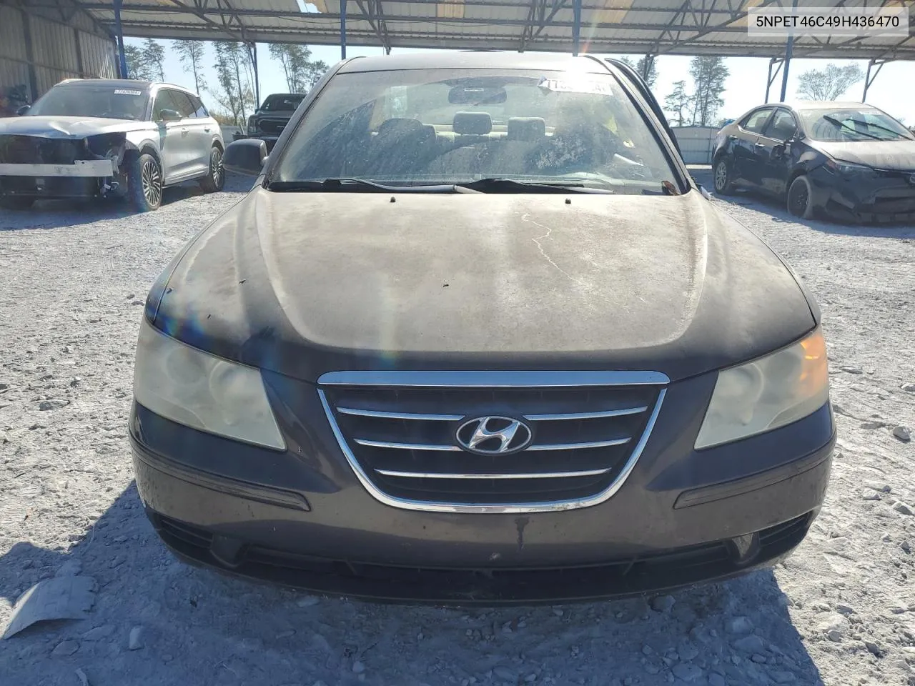 2009 Hyundai Sonata Gls VIN: 5NPET46C49H436470 Lot: 77331034