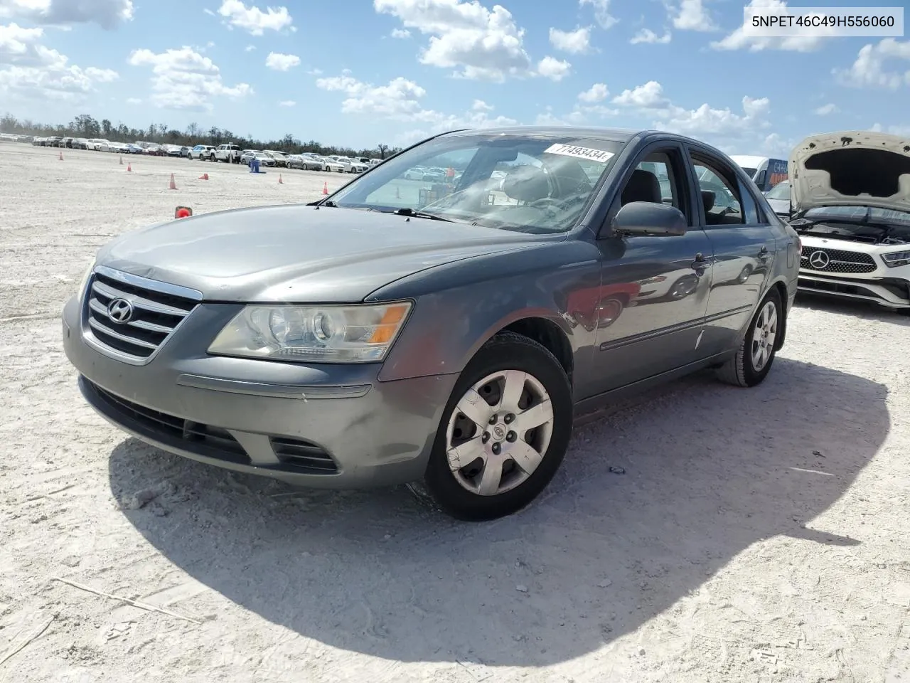 2009 Hyundai Sonata Gls VIN: 5NPET46C49H556060 Lot: 77493434