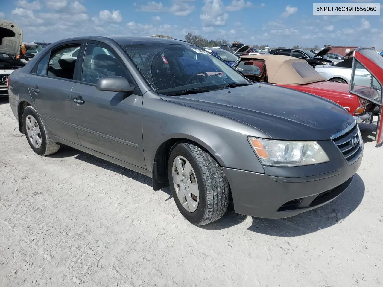 2009 Hyundai Sonata Gls VIN: 5NPET46C49H556060 Lot: 77493434